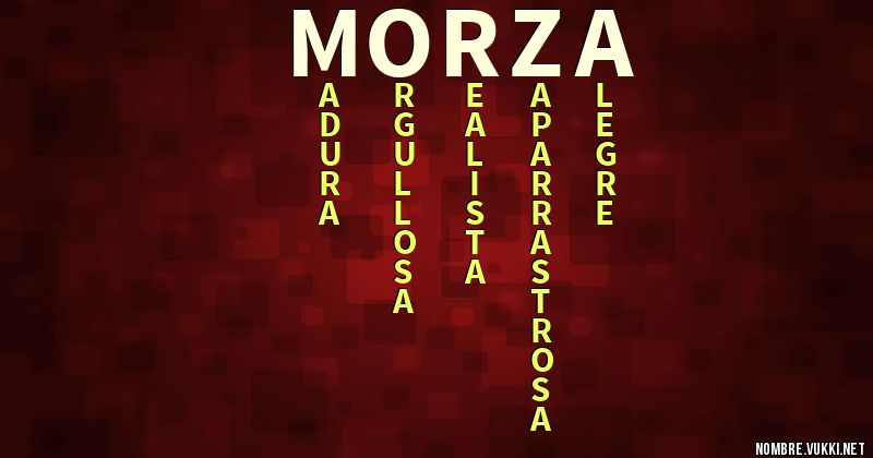 Acróstico morza