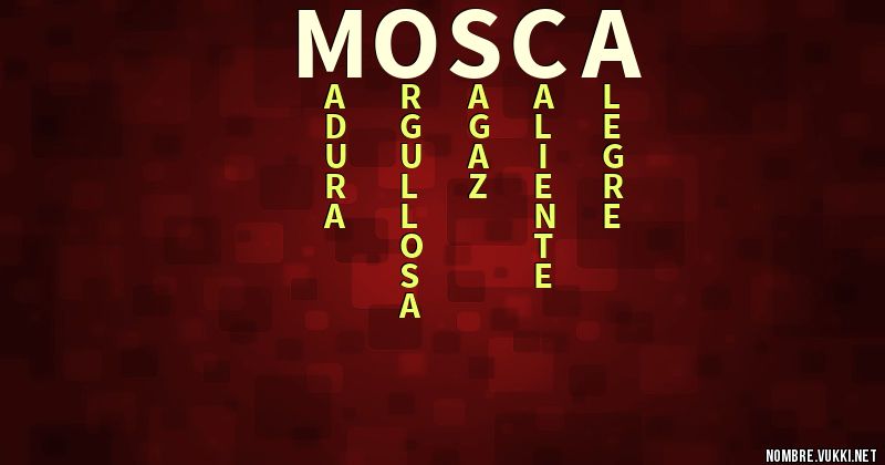 Acróstico mosca
