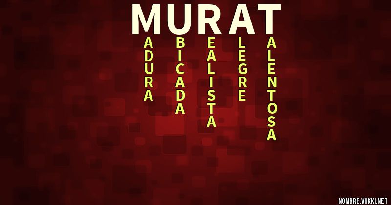 Acróstico murat