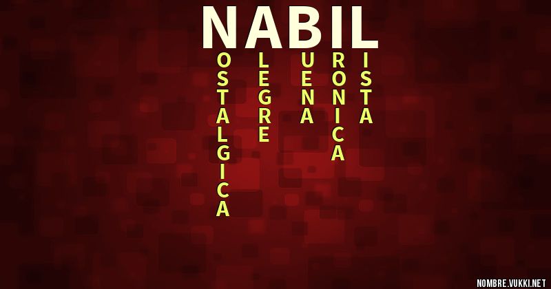 Acróstico nabil