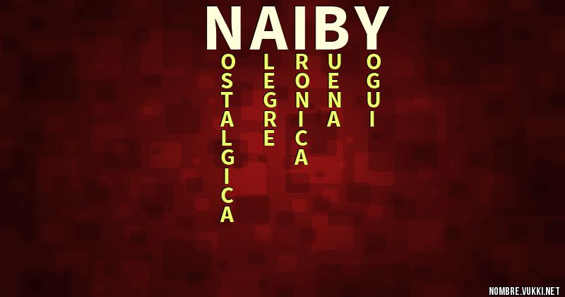 Acróstico naiby