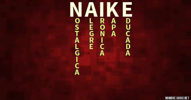 Acróstico naike