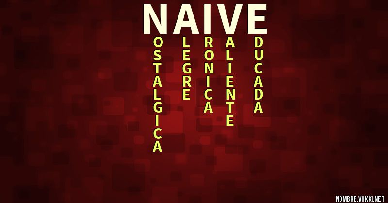 Acróstico naive