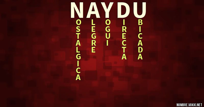 Acróstico naydu