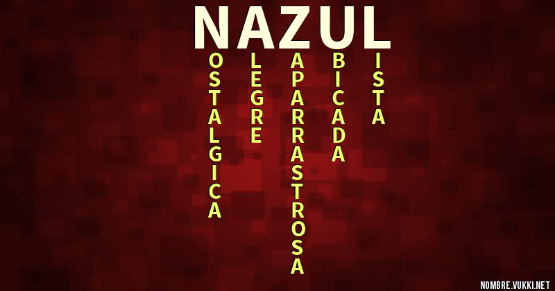 Acróstico nazul