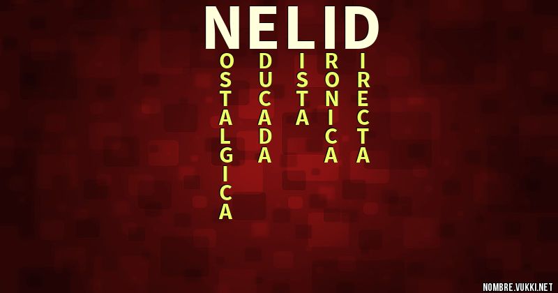 Acróstico nelid
