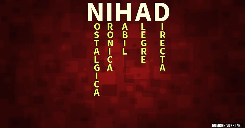 Acróstico nihad