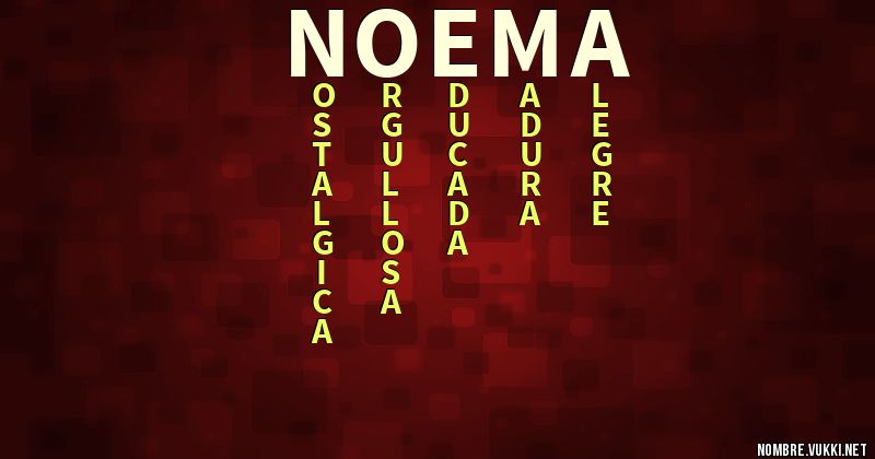 Acróstico noema