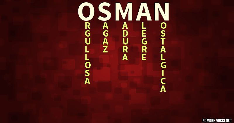 Acróstico osman