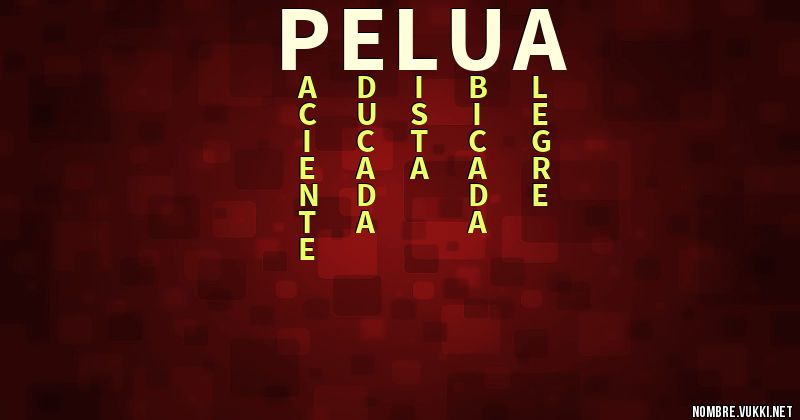 Acróstico pelua