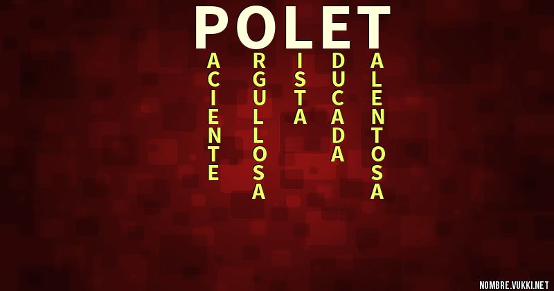 Acróstico polet