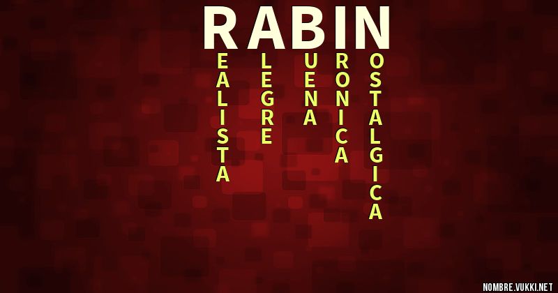 Acróstico rabin
