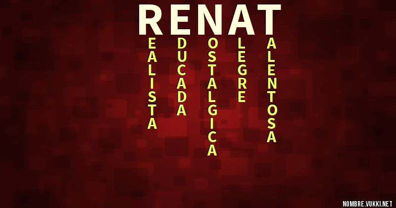 Acróstico renat