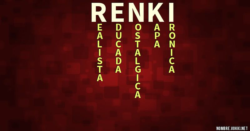 Acróstico renki