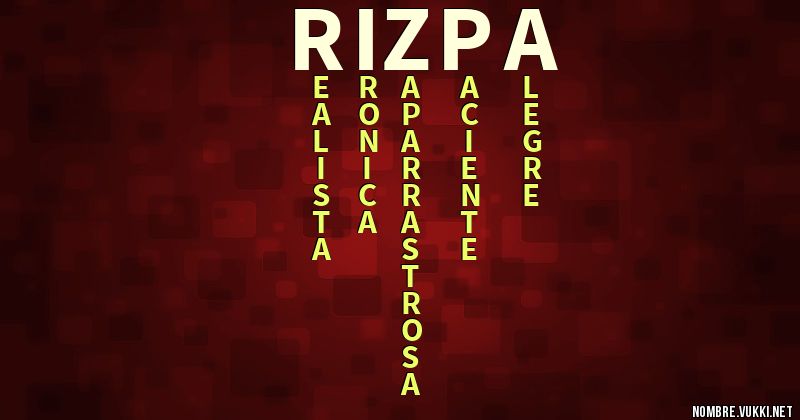 Acróstico rizpa