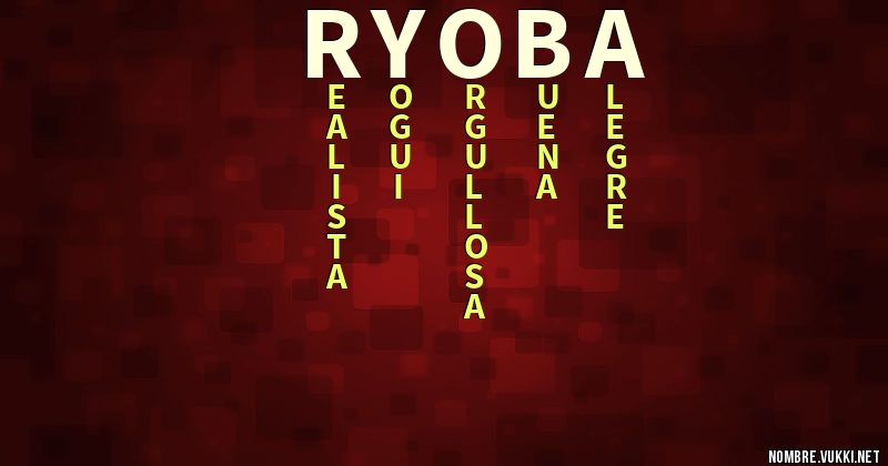 Acróstico ryoba