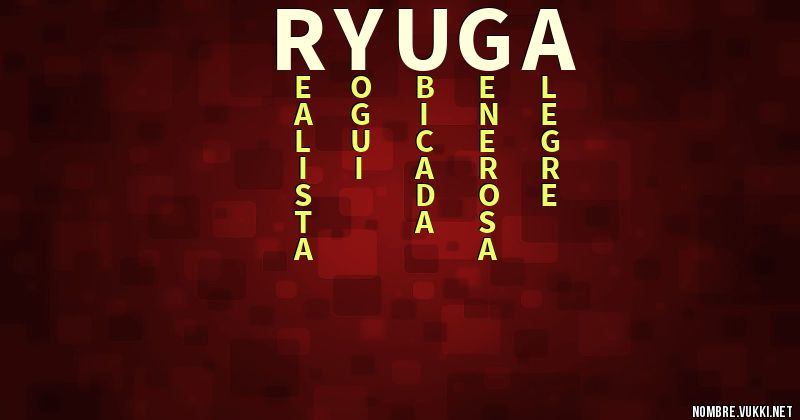 Acróstico ryuga