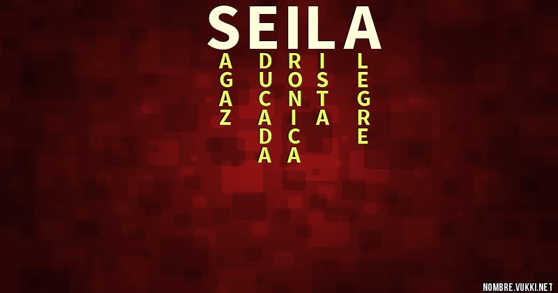 Acróstico seila