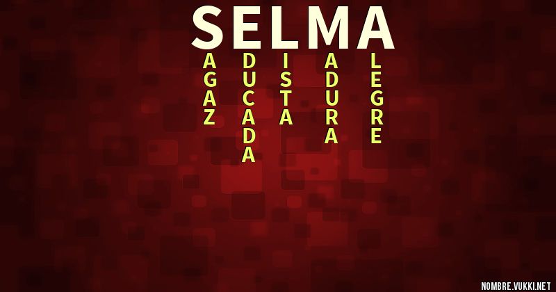 Acróstico selma