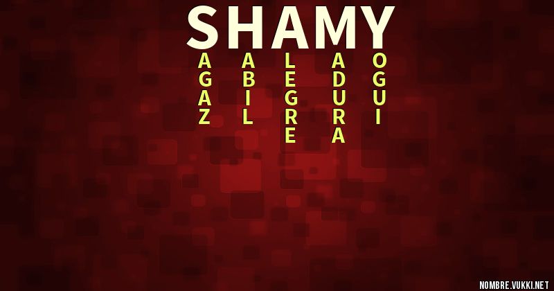 Acróstico shamy
