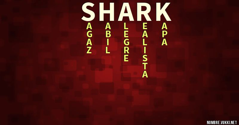 Acróstico shark