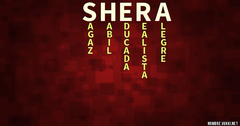 Acróstico shera