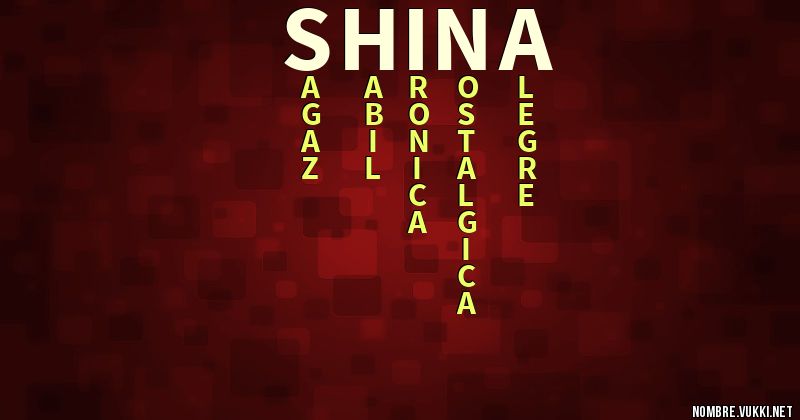 Acróstico shina