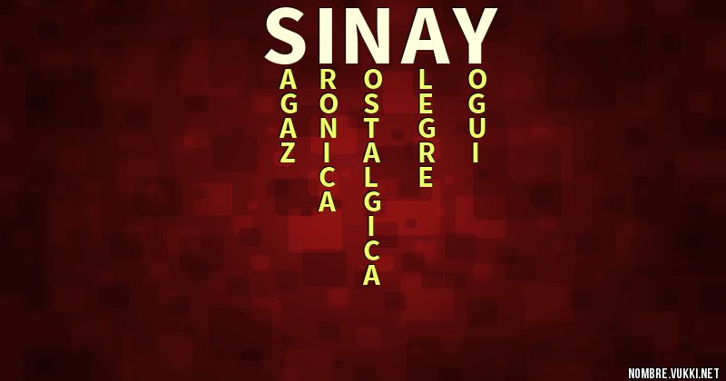 Acróstico sinay