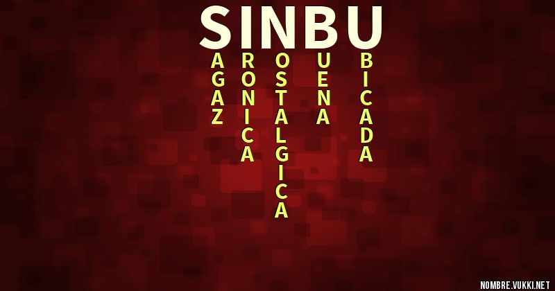 Acróstico sinbu