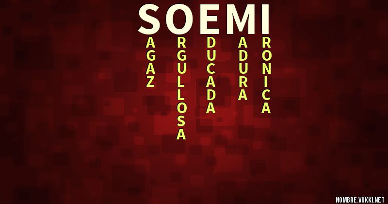 Acróstico soemi