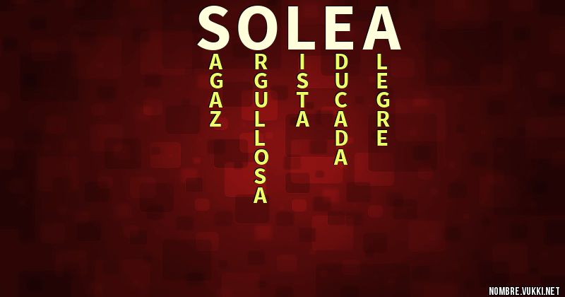 Acróstico soleá