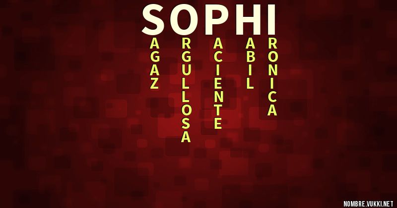 Acróstico sophi
