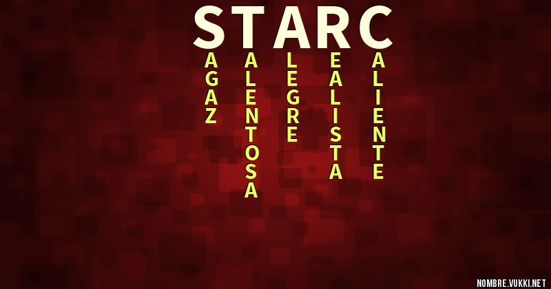 Acróstico starç