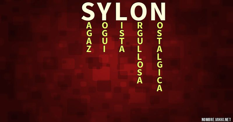 Acróstico sylon