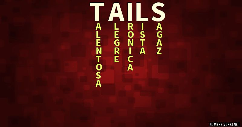 Acróstico tails