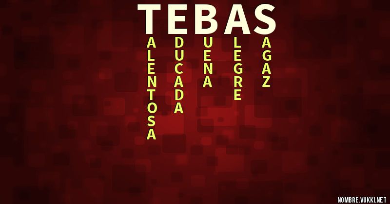 Acróstico tebas