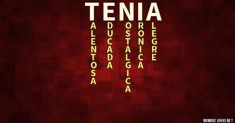 Acróstico tenía