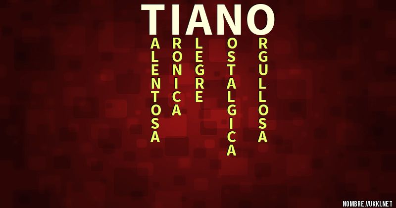 Acróstico tiano