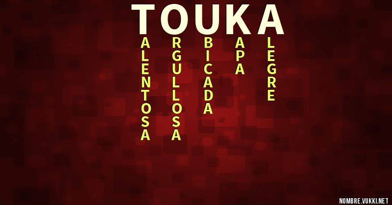 Acróstico touka