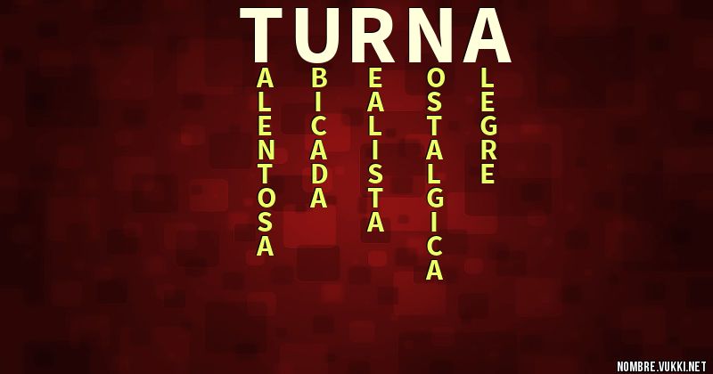 Acróstico turna