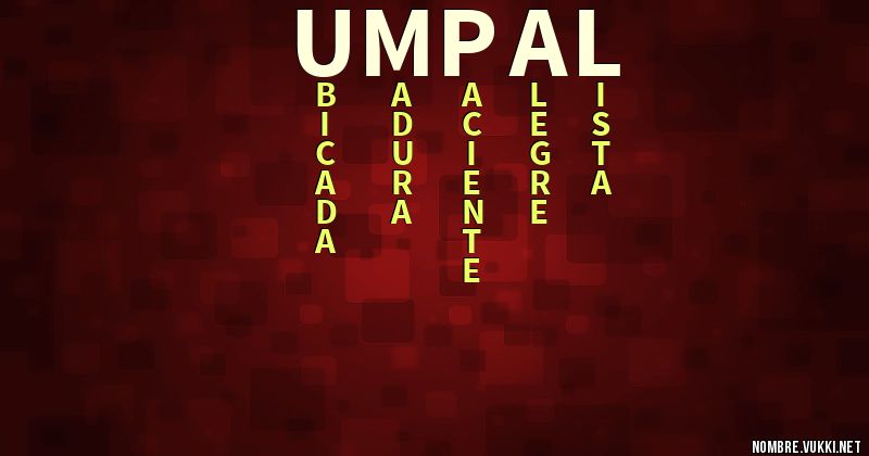 Qué significa umpal