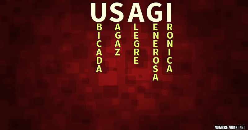 Acróstico usagi
