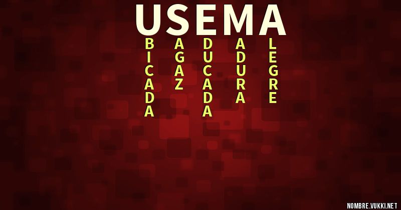 Acróstico usema