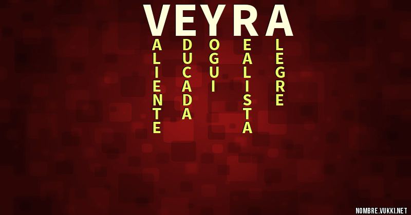 Acróstico veyra