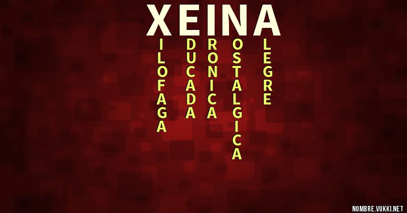 Acróstico xeina