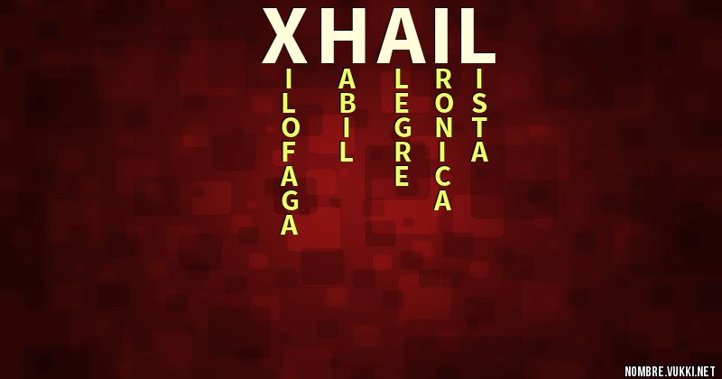 Acróstico xhail