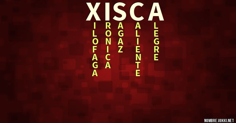 Acróstico xisca