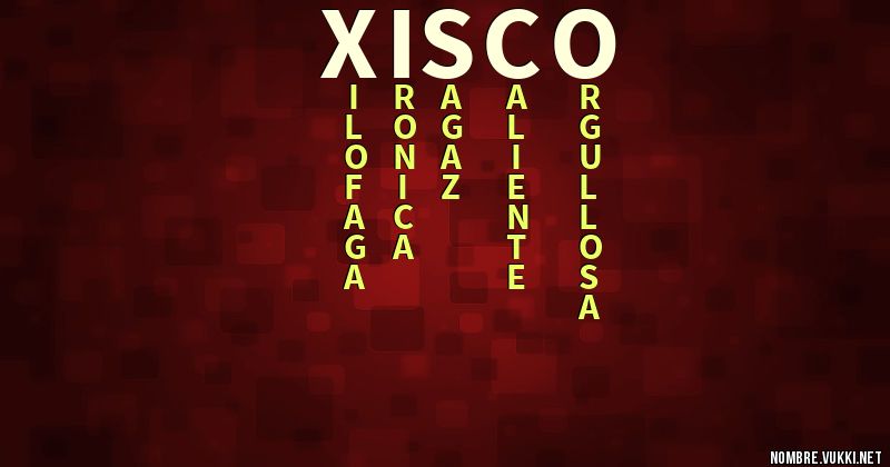 Acróstico xisco