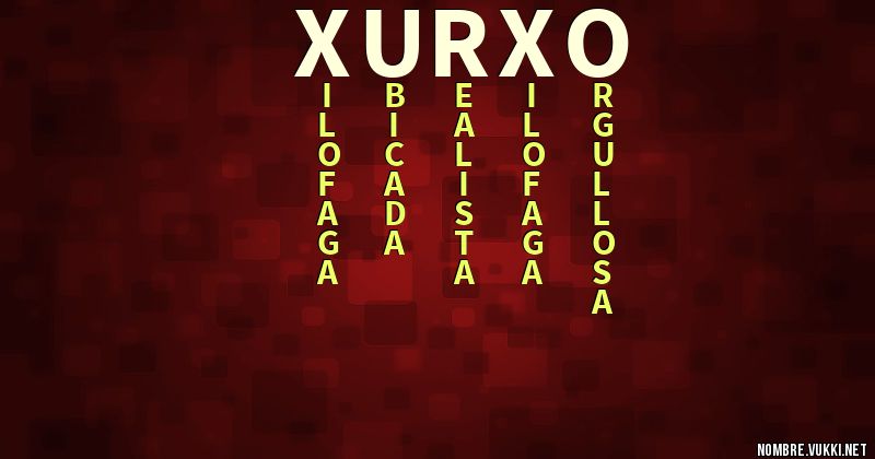 Acróstico xurxo