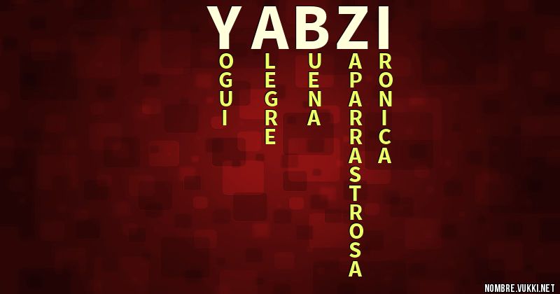 Acróstico yabzi